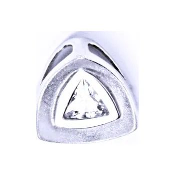 Šperk Stříbrný přívěsek s čirým zirkonem, čirý zirkon, stříbro, P 1170