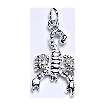 Přívěsek Stříbrný přívěsek,znamení zvěrokruhu štír, P 982