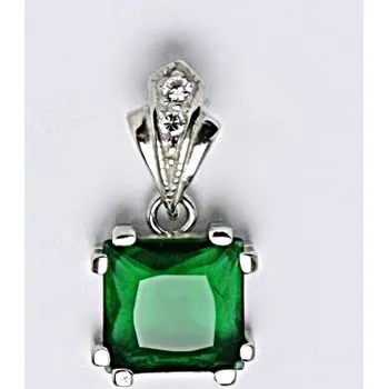 Přívěsek Stříbrný přívěšek s krystaly, P 1196