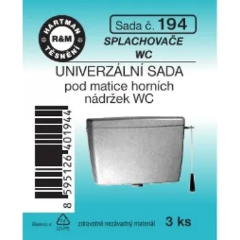 Hartman Sada č. 194: sada universální - matice horních nádrží WC