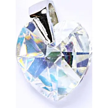 Přívěsek Stříbrný přívěšek, krystal Swarovski, šperky s krystaly, přívěsek ze stříbra, P 1285