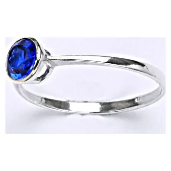 Prsten Stříbrný prsten se spinelem,prsten ze stříbra T 1060 S