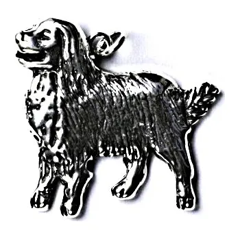 Přívěsek Stříbrný přívěšek s patinou, bernský salašnický pes, přívěsek ze stříbra P 200