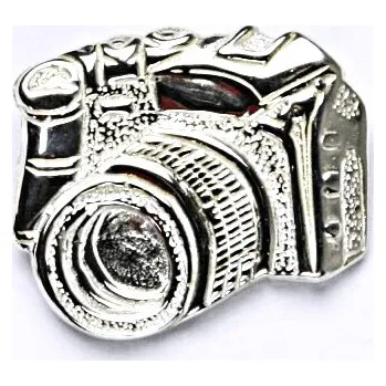 Přívěsek Stříbrný přívěsek, foťák, přívěšek ze stříbra fotoaparát, P 220