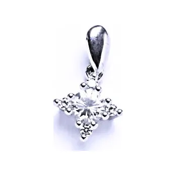 Přívěsek Stříbrné přívěsky se zirkony VP118 BZ