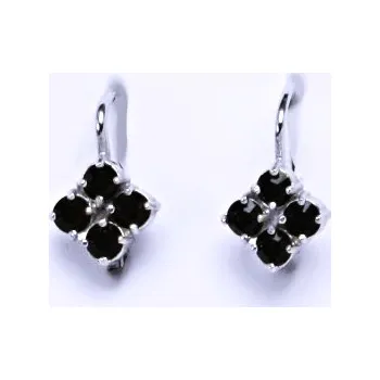 Náušnice Naušnice s krystaly swarovski granat, šperk, NK 1324