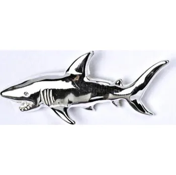 Přívěsek Stříbrný přívěšek žralok, ryba přívěsek ze stříbra P 131