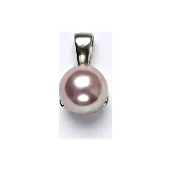 Přívěsek Stříbrný přívěšek s um. perlou, přívěsek ze stříbra, perla se skutečným perleťovým leskem P 1351