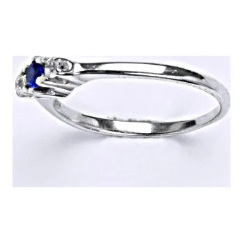 Prsten Stříbrný prsten se spinelem,prsten ze stříbra T 1222