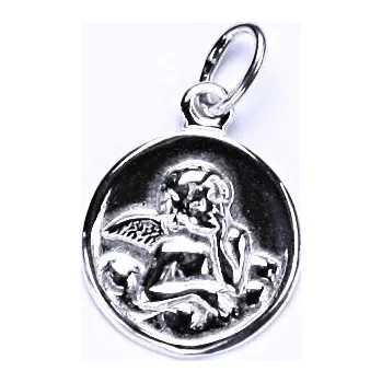 Přívěsek Stříbrný přívěšek, stříbrné šperky, andělíček P 775