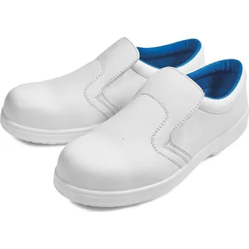 Pracovní obuv Červa Raven White Moccasin S2 bílé