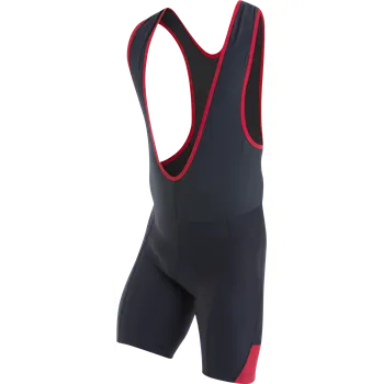 cyklistické kraťasy Pearl iZumi Quest Splice černé/červené