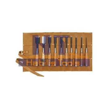 Dláto SADA japonských dlát OIRE NOMI - 10 ks (kožený obal)