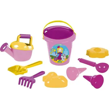 Hračka na písek LENA Písková sada pro dívky II 10 ks