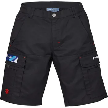 Pánské kalhoty Krátké černé kalhoty Team - XL 990F0TPAN20XL