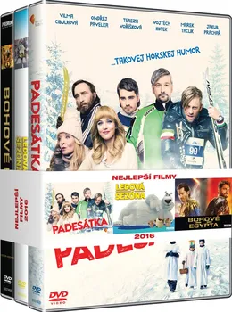 DVD film DVD Nejlepší filmy 2016 rodina: Padesátka, Ledová sezóna, Bohové Egypta (2016) 3 disky