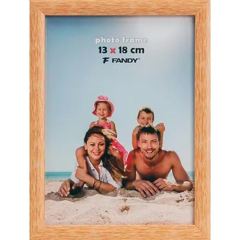 Rám na obraz FANDY Fotorámeček Notte 15x21, světle oranžový