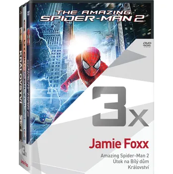 DVD film DVD Jamie Foxx kolekce: Amazing Spider-Man 2, Útok na Bílý dům, Království (2016) 3 disky