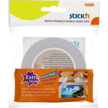 samolepicí páska 12mm×12m oboustranná odnímatelná Stick´n by Hopax