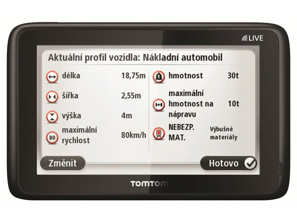 TomTom PRO 5250 Truck Live Eu Lifetime Zbozi.cz