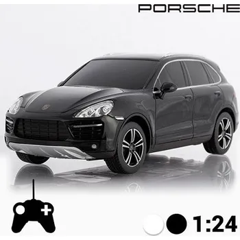 RC model vrtulníku RC Auto Porsche Cayenne Turbo 1:24 (Nenechte si ujít úžasné auto na dálkové ovládání Porsche Cayenne Turbo! Je to model v měřítku 1:24 (cca 20 x 6,5 x 9 cm) s ovladačem (funguje na baterie, 2 x AA, nejsou součástí balení), pomocí kterého lze autem jezdit 