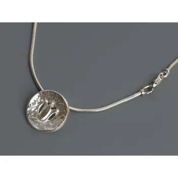 Souprava šperků Lotos tepaný střední