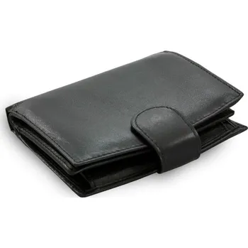 Peněženka Černá dámská kožená peněženka Evangeline