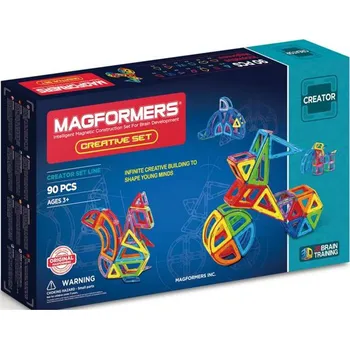 Stavebnice Magformers Magformers Creative 90 dílků