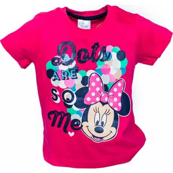 Dívčí tričko Disney Dívčí Minnie Mouse tričko vel. 128 Velikost: 128