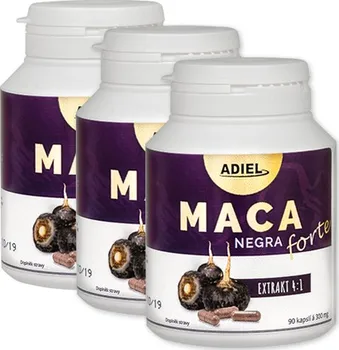 Přírodní produkt Adiel Maca negra Forte 3 x 90 cps.