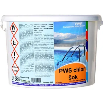 Bazénová chemie PWS Chlor šok 50kg