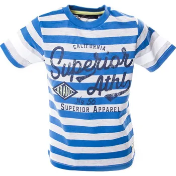 Chlapecké tričko Soul & Glory Tričko modré pruhy tmavé 3-6 let Velikost: 110