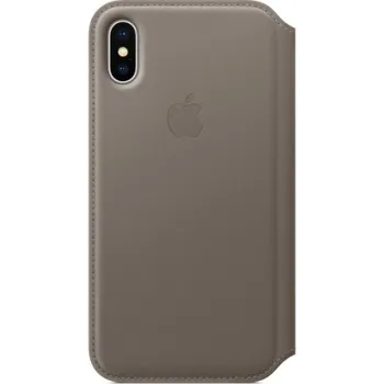 Pouzdro na mobilní telefon Apple Leather Folio pro iPhone X