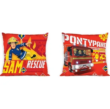 Povlečení Faro | Povlak na polštářek Požárník Sam FA003 - 40x40 cm