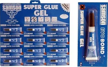 Průmyslové lepidlo Samson Super Glue Gel  3 g