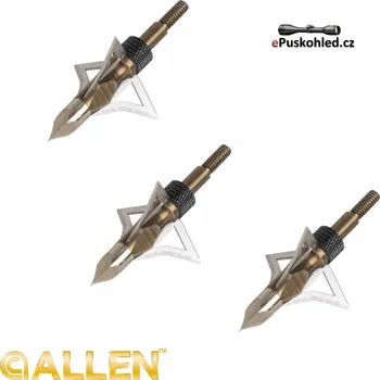 Hrot šipu Lovecké hroty ALLEN Haymaker - 125 Grain - 3ks