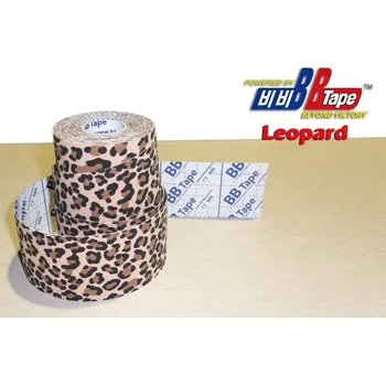 Tejpovací páska BB Tape s designem leoparda - 5cmx5m