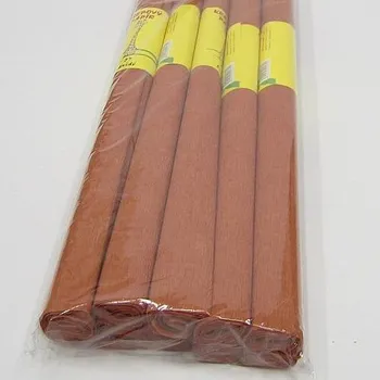Papír Papír krepový, 50 x 200 cm - hnědý 27