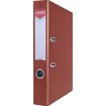 Pořadač Basic pákový A4, hřbet 55 mm - vínový