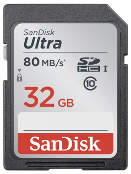 Paměťová karta SanDisk Ultra SDHC 32 GB Class 10 UHS-I (SDSDUNC-032G-GN6IN)