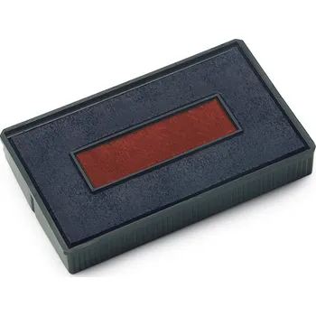 COLOP Náhradní polštářek dvoubarevný E/Q 43/2 - modro-červený