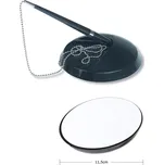 Kuličkové pero CONCORDE ve stojánku, řetízek - černé