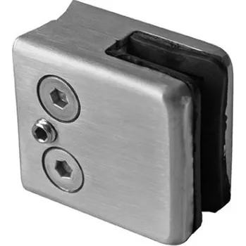 Hranatý držák skla AISI304, T10mm