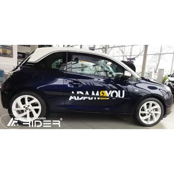 Lišta karosérie RIDER Lišty dveří Opel Adam r.v. 2013 3 dveře