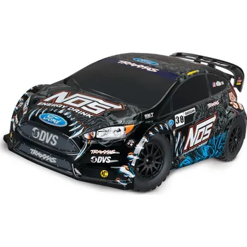 RC model auta Traxxas Ford Fiesta ST Rally 1:10 černá