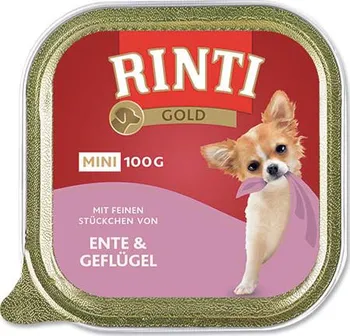 Krmivo pro psa Rinti Gold Mini vanička kachna/drůbež 100 g
