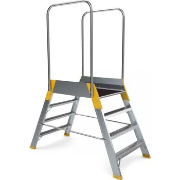 Žebřík Můstek oboustranný FORTE 2,50 m, 2x7 příček, 9707 ALVE