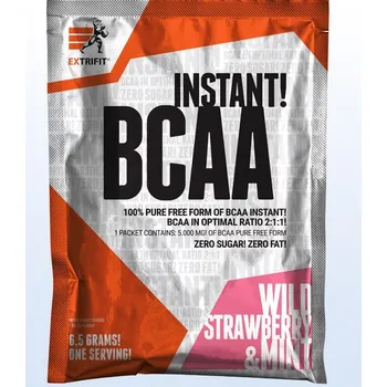 EXTRIFIT BCAA instant 6,5 g, jahoda/máta