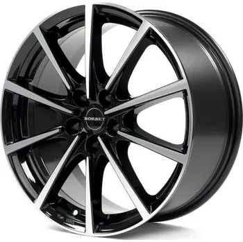 Borbet BL5 černá/lesklá, 7x16 5x114,3 ET48