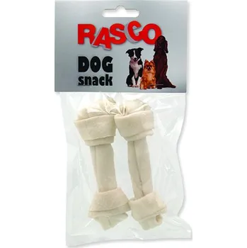 Pamlsek pro psa Rasco bílé buvolí uzly 11 cm 2 ks